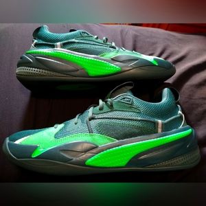 Puma J Cole Dreamers Bristo Green Sz13